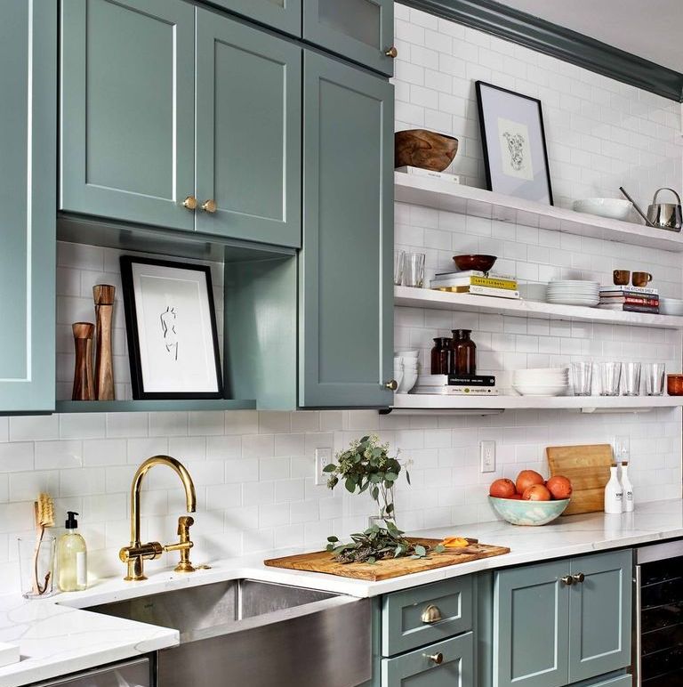 When Repainting Kitchen Cabinets?